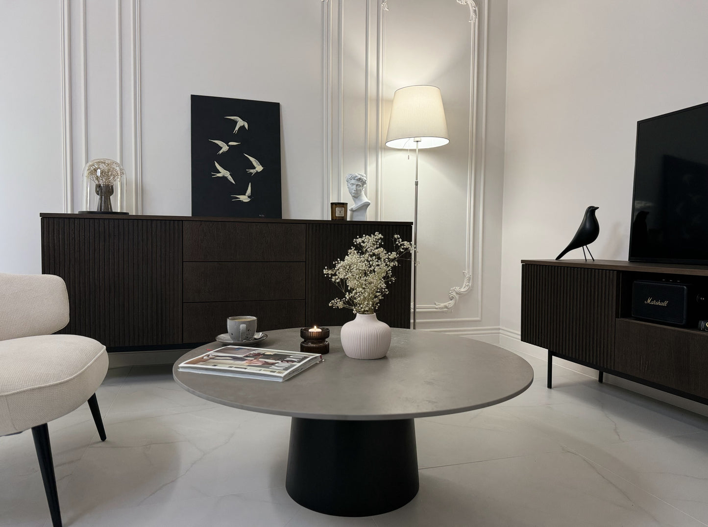 Elite Kommode - Sideboard Holz mit Furnier & BIO