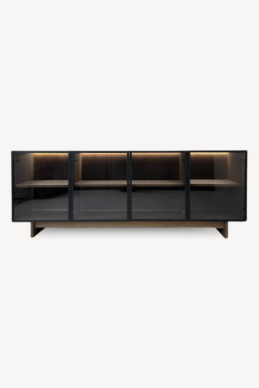 Verto Credenza - Sideboard 4DZ Wood Veneer & BIO