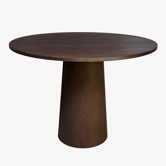 Verto Dining Table Round 100 Wood Veneer & BIO
