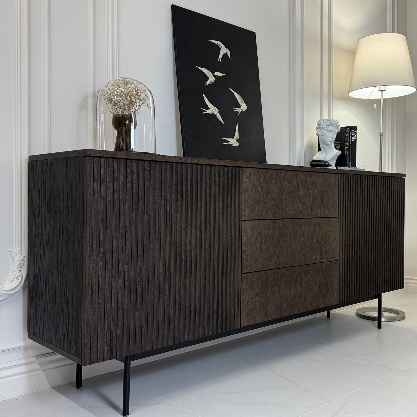 Elite Credenza - Sideboard Wood Veneer & BIO