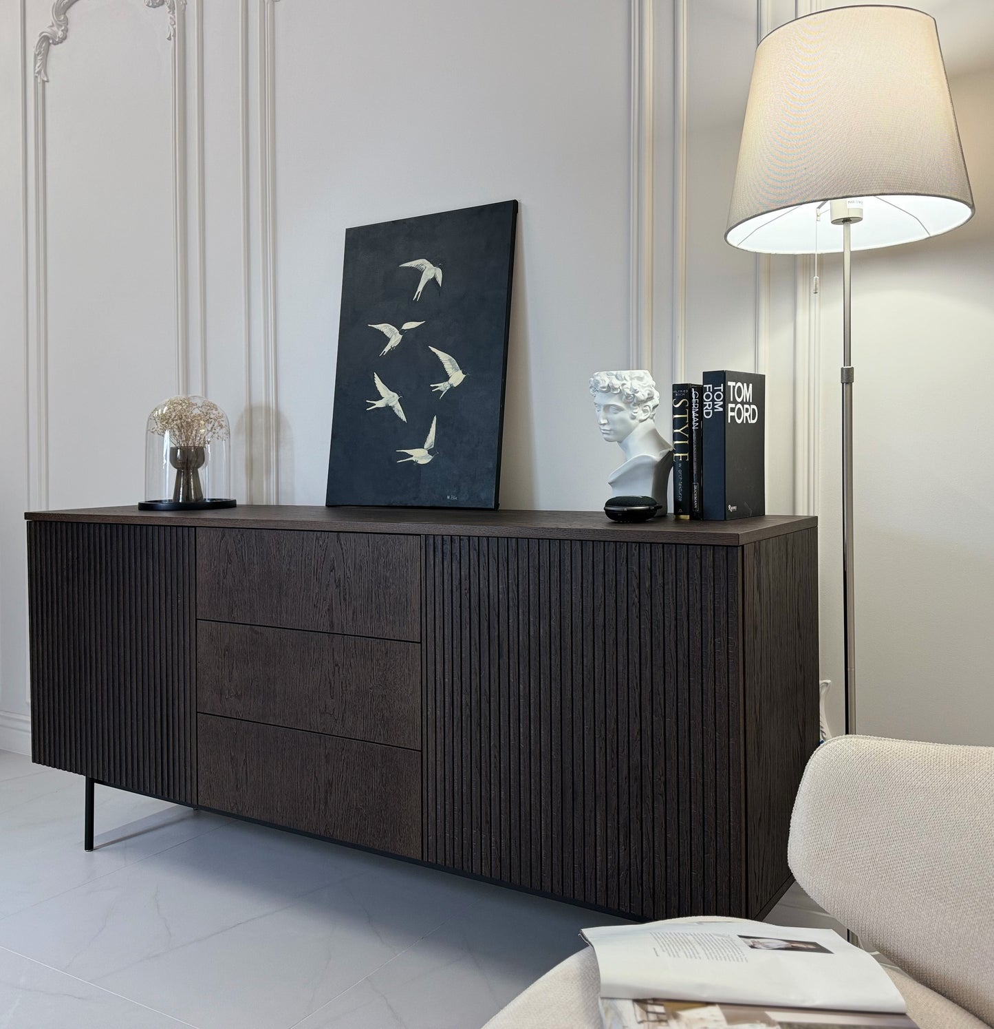 Elite Credenza - Sideboard Wood Veneer & BIO