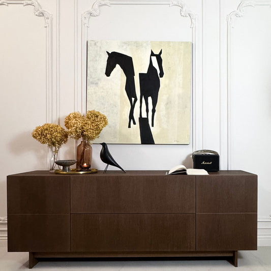 Verto Credenza - Sideboard 2DI-2S Wood Veneer & BIO
