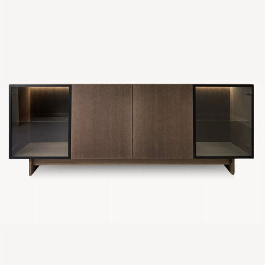 Verto Credenza - Sideboard 2DP-2DZ Wood Veneer & BIO