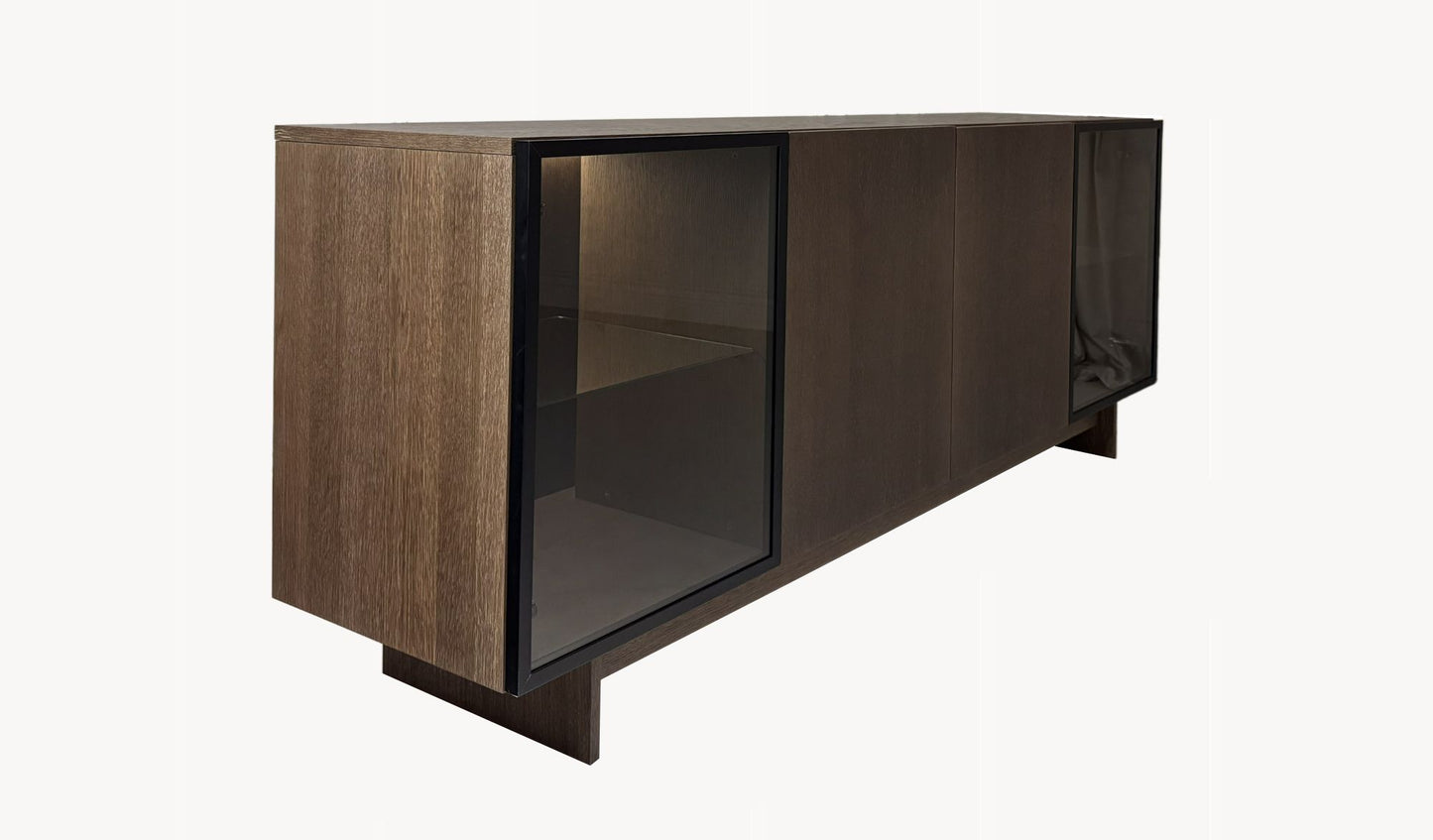 Verto Credenza - Buffet 2DP-2DZ Placage Bois & BIO